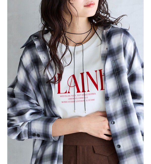 VIS「ロゴ＆フォトアソートロングTシャツ」|Tシャツ・カットソー|