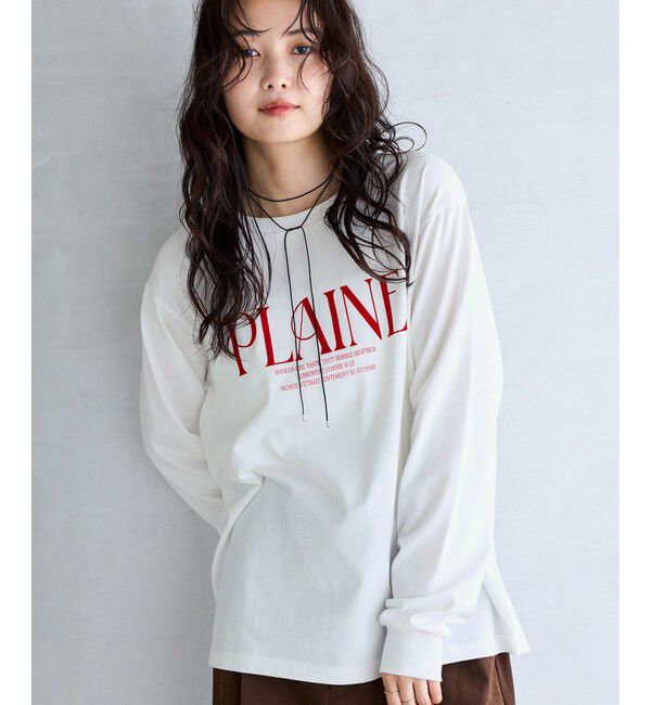 VIS「ロゴ＆フォトアソートロングTシャツ」|Tシャツ・カットソー|