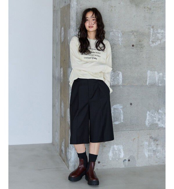 VIS「ロゴ＆フォトアソートロングTシャツ」|Tシャツ・カットソー|