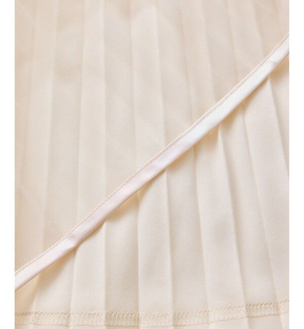 Rope&rsquo;Picnic「チュールプリーツティアードスカート」|スカート|