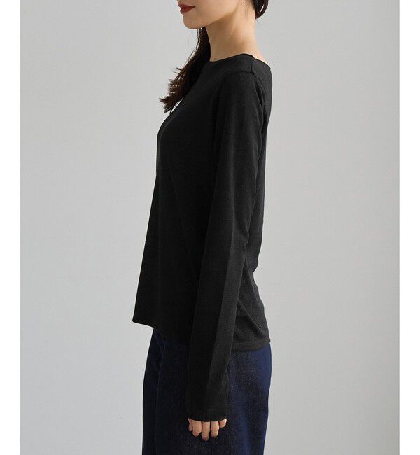 Rope&rsquo;Picnic「ラメシアーリブトップス」|Tシャツ・カットソー|