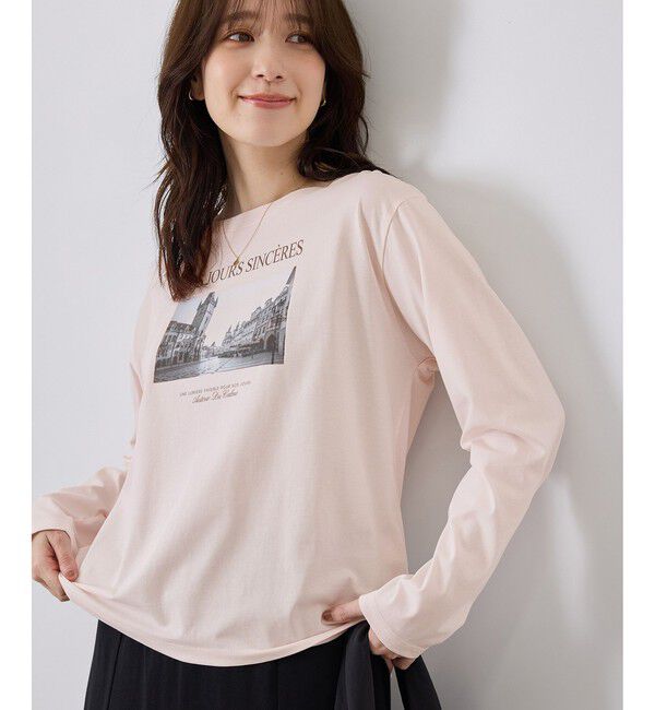 Rope&rsquo;Picnic「アソートプリントロングスリーブTシャツ」|Tシャツ・カットソー|