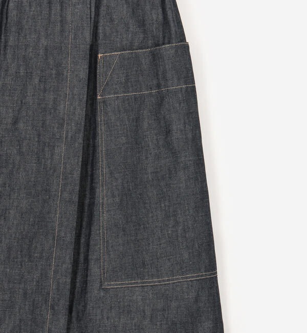  「nicholson & nicholson | デニム ラップスカート WOMEN」|スカート|