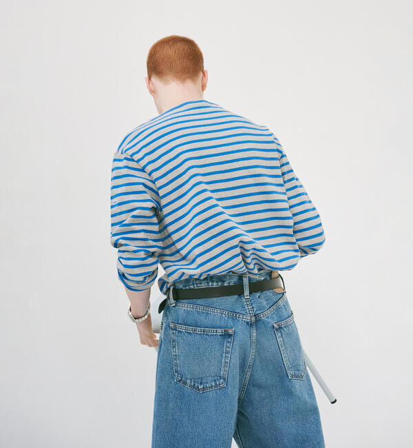  「ERP.｜〈別注〉ART-DECO INITIAL BUCKLE BELT. UNISEX」|ベルト|