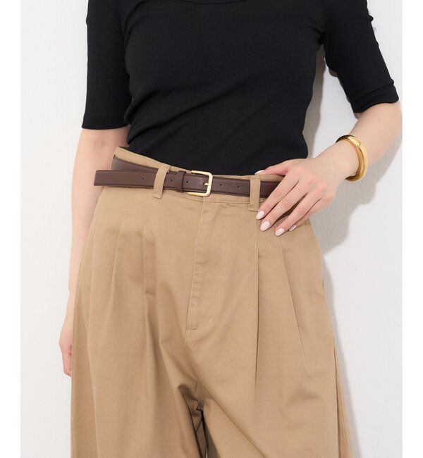  「【BOTERO】LAID Belt」|ベルト|