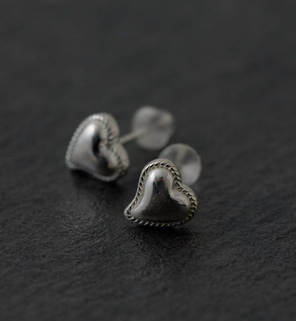  「《シルバー925》Sivelle./コンチョハートピアス」|リング|