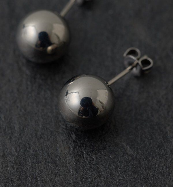  「《ステンレス》Sivelle./ボールピアス」|リング|