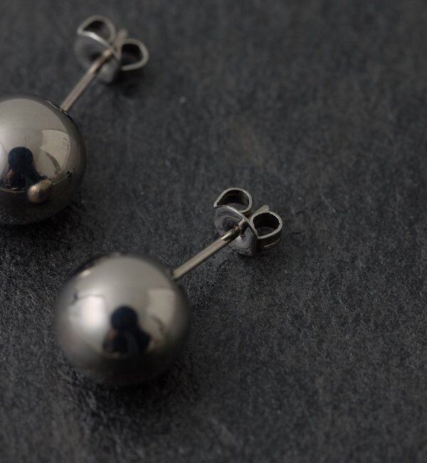  「《ステンレス》Sivelle./ボールピアス」|リング|