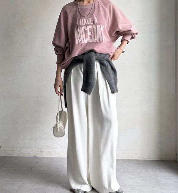  「スラブ天竺ロゴロンTEE」|Tシャツ・カットソー|
