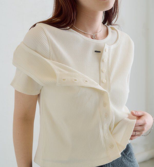  「【新色追加/6色展開】ラバータグTEE」|Tシャツ・カットソー|