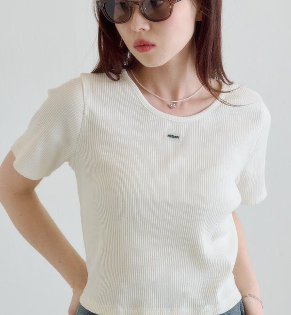  「【新色追加/6色展開】ラバータグTEE」|Tシャツ・カットソー|