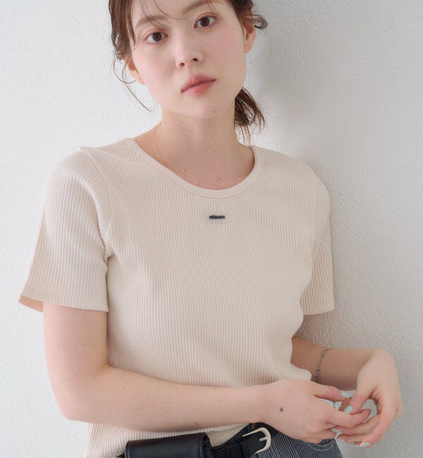  「【新色追加/6色展開】ラバータグTEE」|Tシャツ・カットソー|