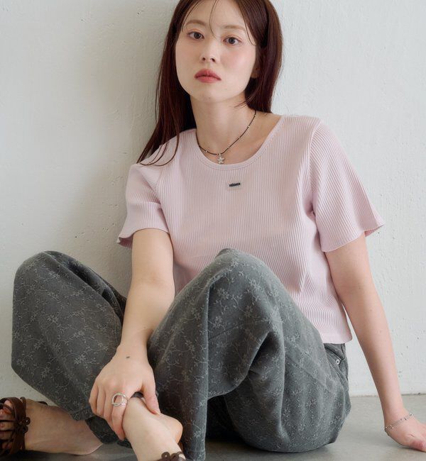  「【新色追加/6色展開】ラバータグTEE」|Tシャツ・カットソー|