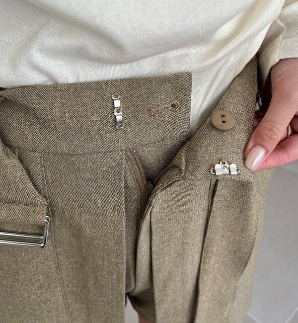  「【セットアップ対応】スカートレイヤードショートパンツ」|スカート|