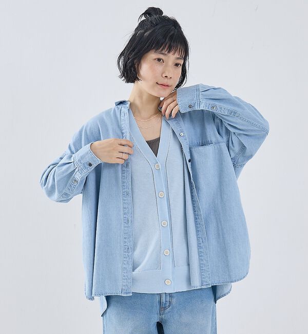 collex「ライトオンスデニムシャツ【予約】」|シャツ・ブラウス|