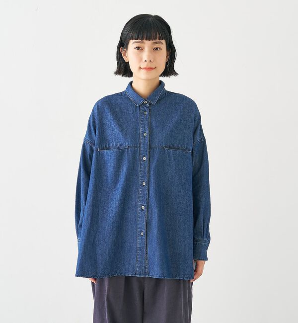 collex「ライトオンスデニムシャツ【予約】」|シャツ・ブラウス|