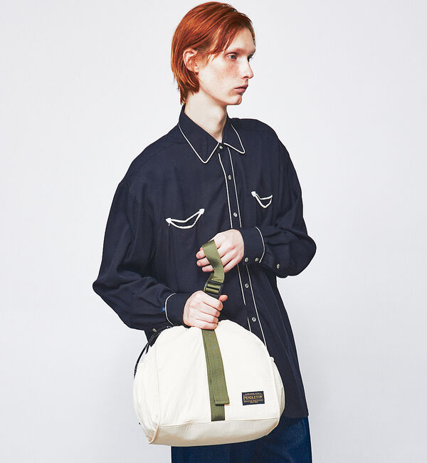 ABAHOUSE「【PENDLETON &times; MARIEコラボ 】ワンハンドル DROW 2WAYシ」|ショルダー・メッセンジャー|