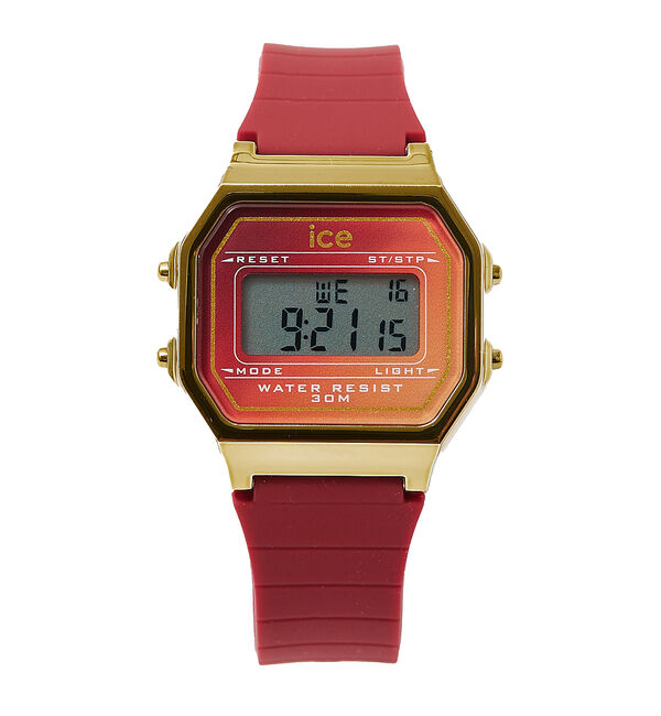 ABAHOUSE「アバハウス限定【ice watch /アイスウォッチ】ICE digit ret」|腕時計|レッド