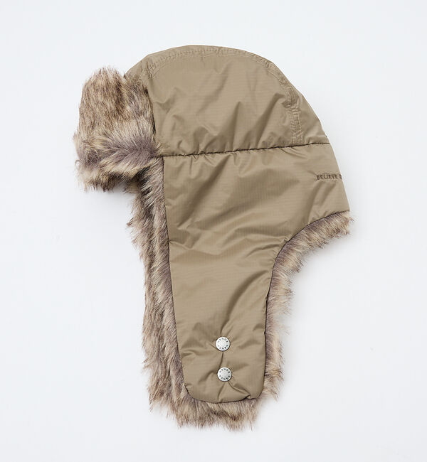 ABAHOUSE「【NANGA/ナンガ】AURORA TEX FUR FLIGHT CAP/フライ」|その他|ダークベージュ