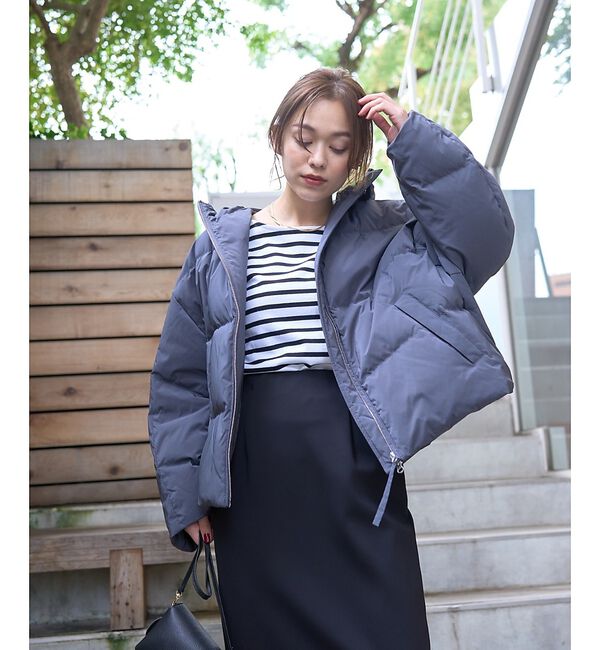Rouge vif「【upper hights/アッパーハイツ】Olten ダブルジップショートダウ」|ダウン|