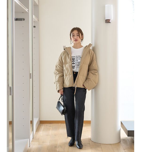 Rouge vif「【upper hights/アッパーハイツ】Olten ダブルジップショートダウ」|ダウン|