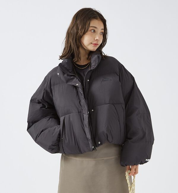 Rouge vif「【KELTY/ケルティ】インサレーションクロップドジャケット / 中綿ブルゾン」|ダウン|