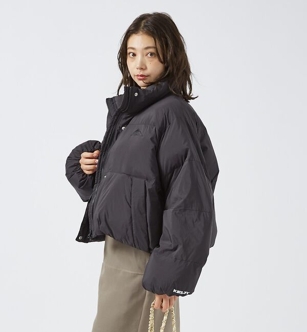 Rouge vif「【KELTY/ケルティ】インサレーションクロップドジャケット / 中綿ブルゾン」|ダウン|