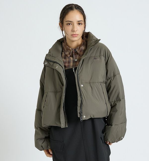 Rouge vif「【KELTY/ケルティ】インサレーションクロップドジャケット / 中綿ブルゾン」|ダウン|