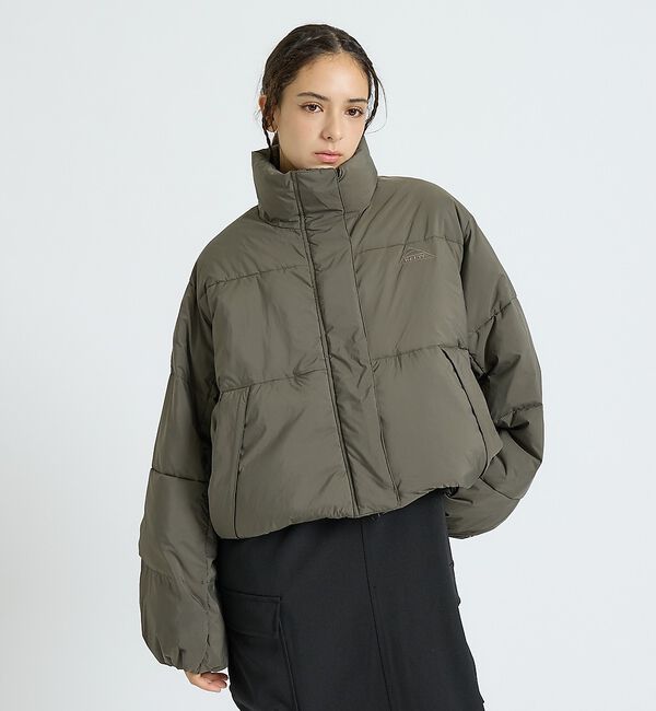 Rouge vif「【KELTY/ケルティ】インサレーションクロップドジャケット / 中綿ブルゾン」|ダウン|