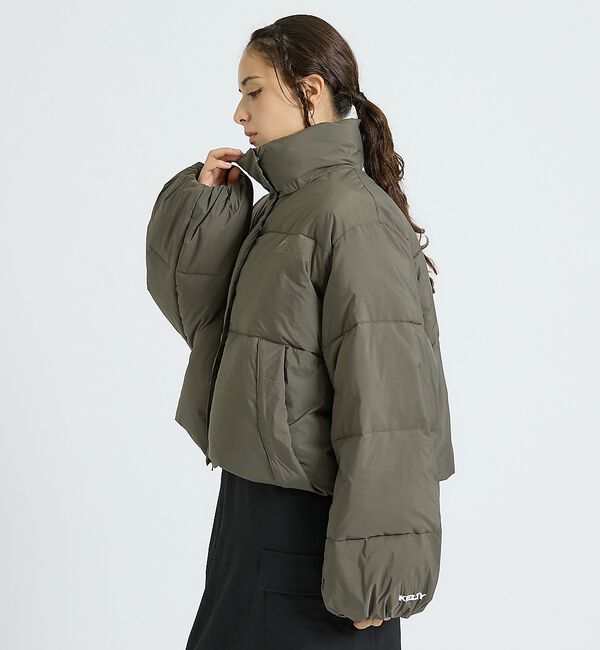 Rouge vif「【KELTY/ケルティ】インサレーションクロップドジャケット / 中綿ブルゾン」|ダウン|
