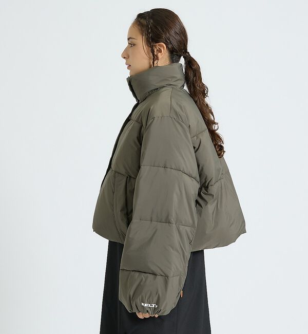 Rouge vif「【KELTY/ケルティ】インサレーションクロップドジャケット / 中綿ブルゾン」|ダウン|