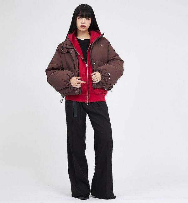 Rouge vif「【KELTY/ケルティ】インサレーションクロップドジャケット / 中綿ブルゾン」|ダウン|