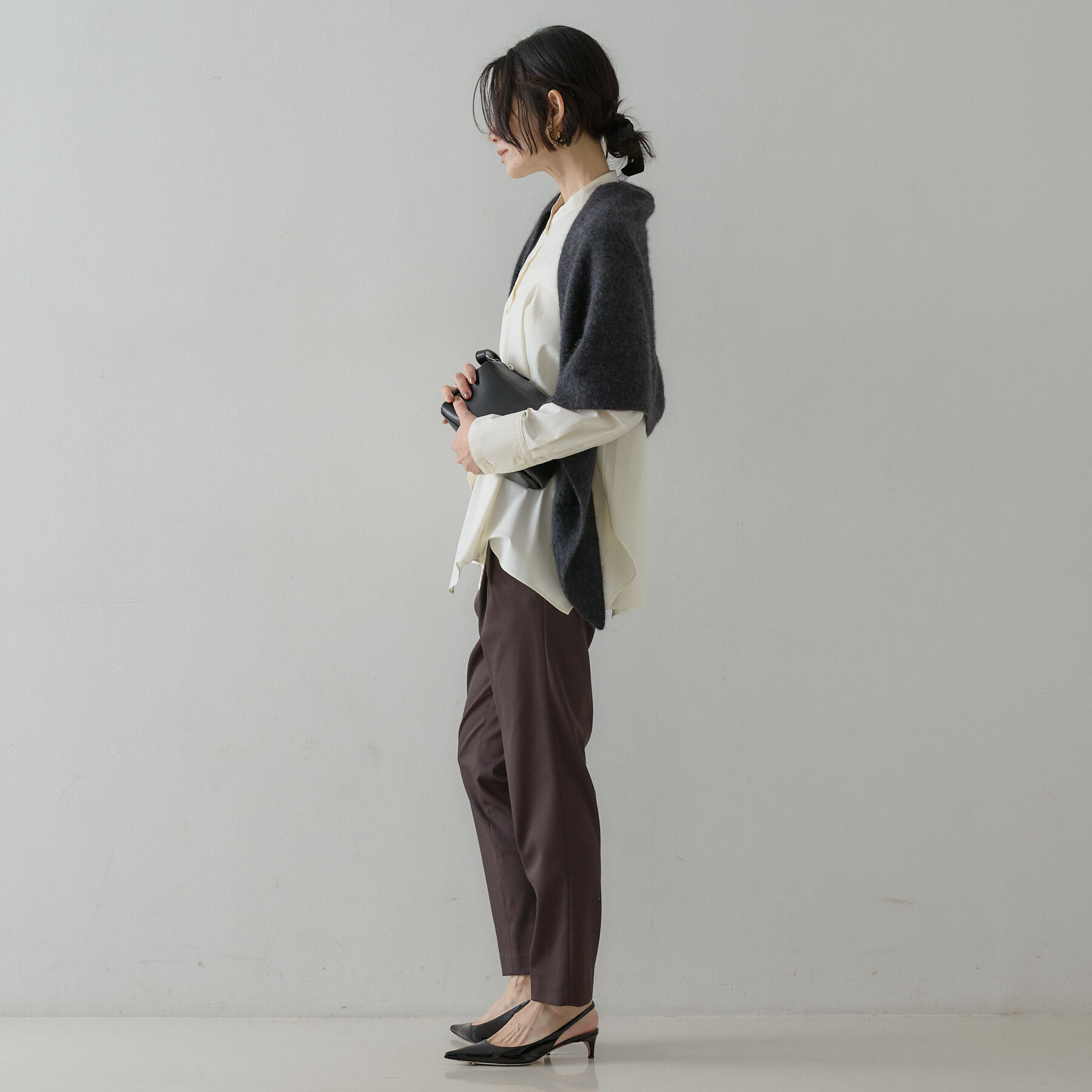 qualite「フォックスウールストール【予約】」|マフラー|