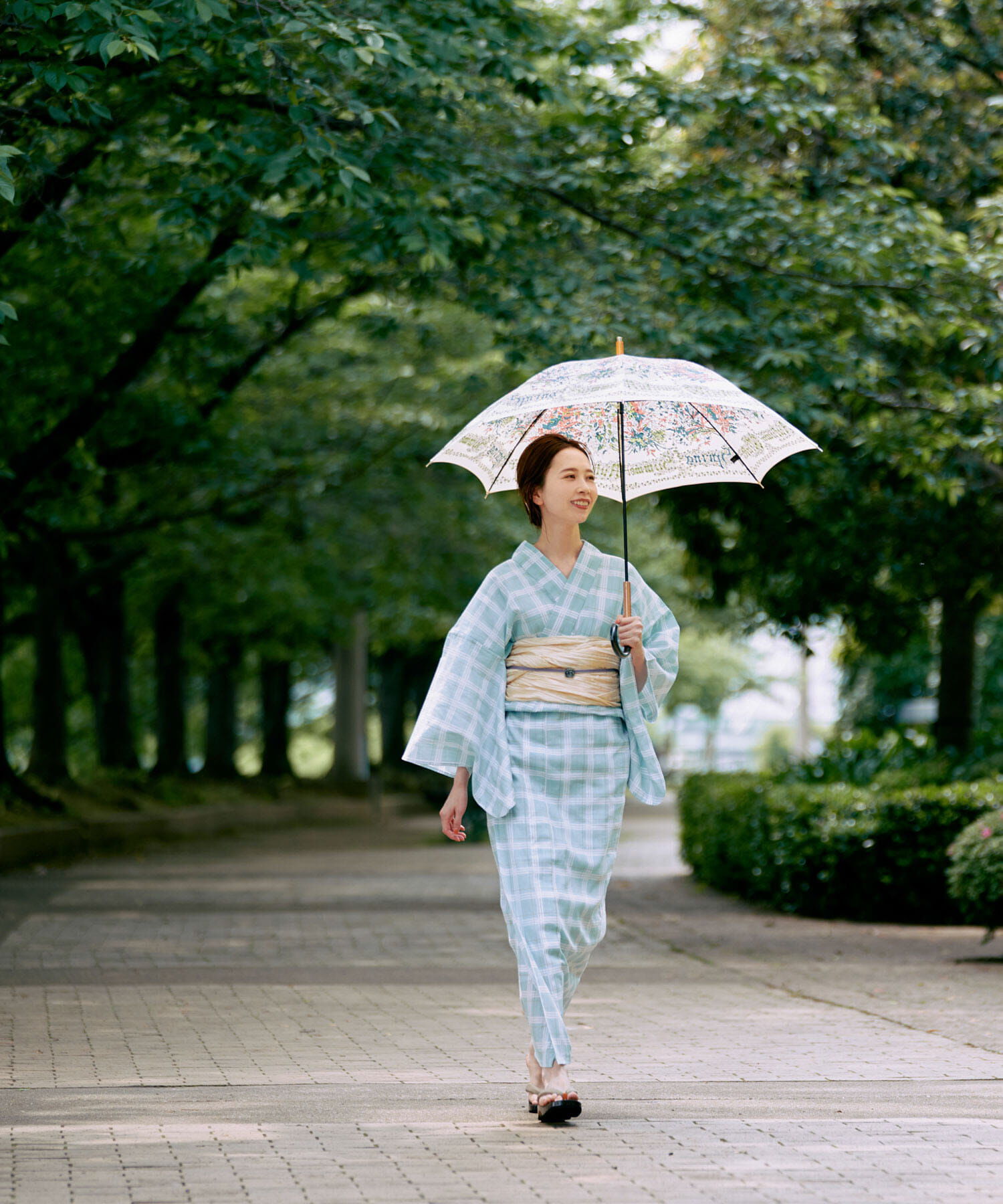 URBAN RESEARCH ROSSO「綿麻ゆかた 格子」|その他|
