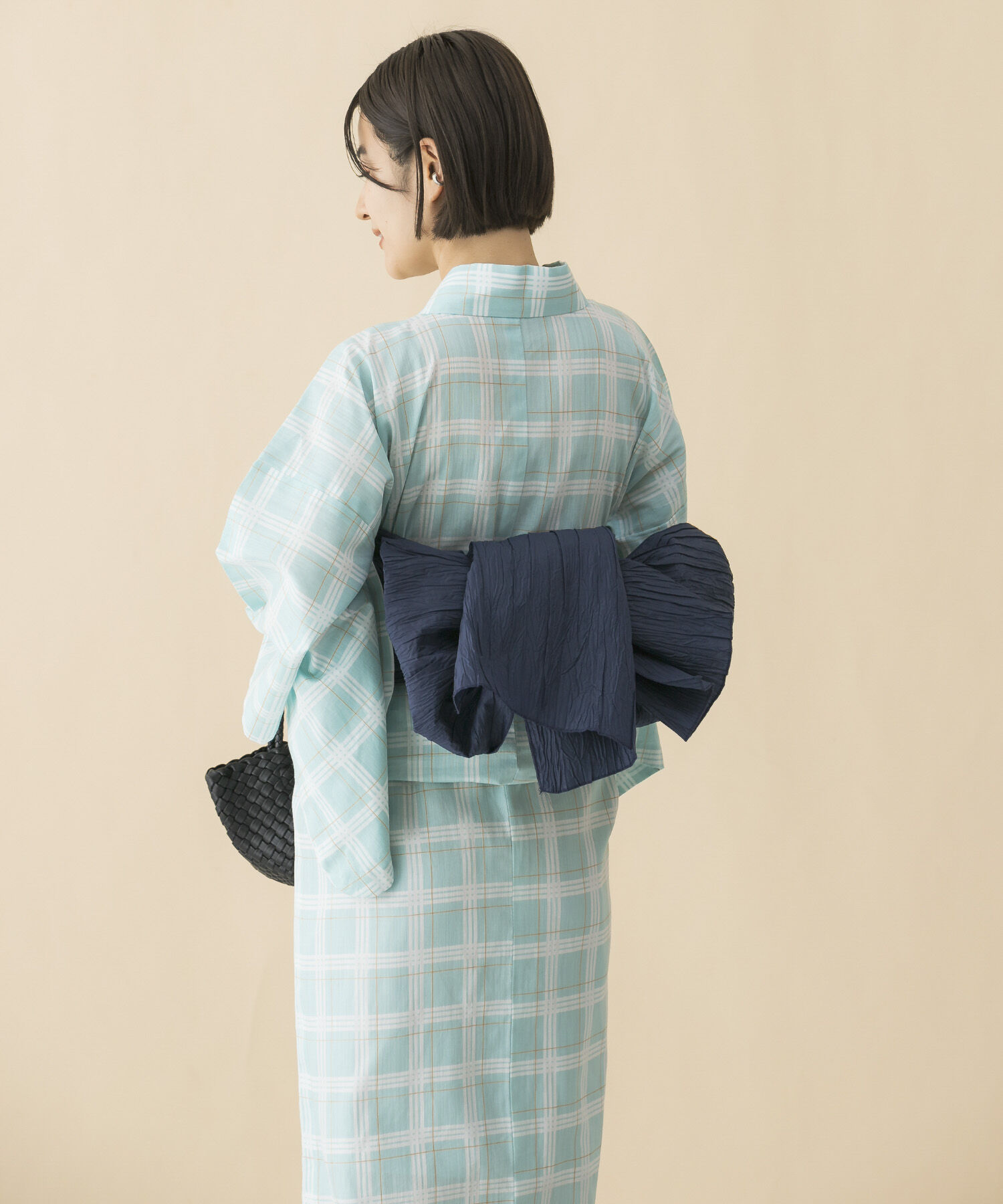 URBAN RESEARCH ROSSO「綿麻ゆかた 格子」|その他|