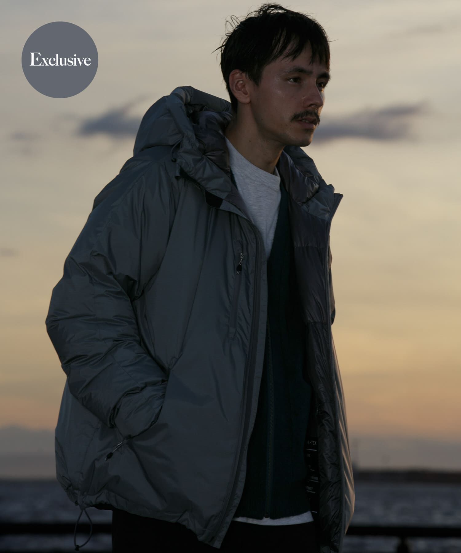 URBAN RESEARCH DOORS「『別注』NANGA&times;DOORS　AURORA TEX DOWN PARKA」|ダウン|グレー