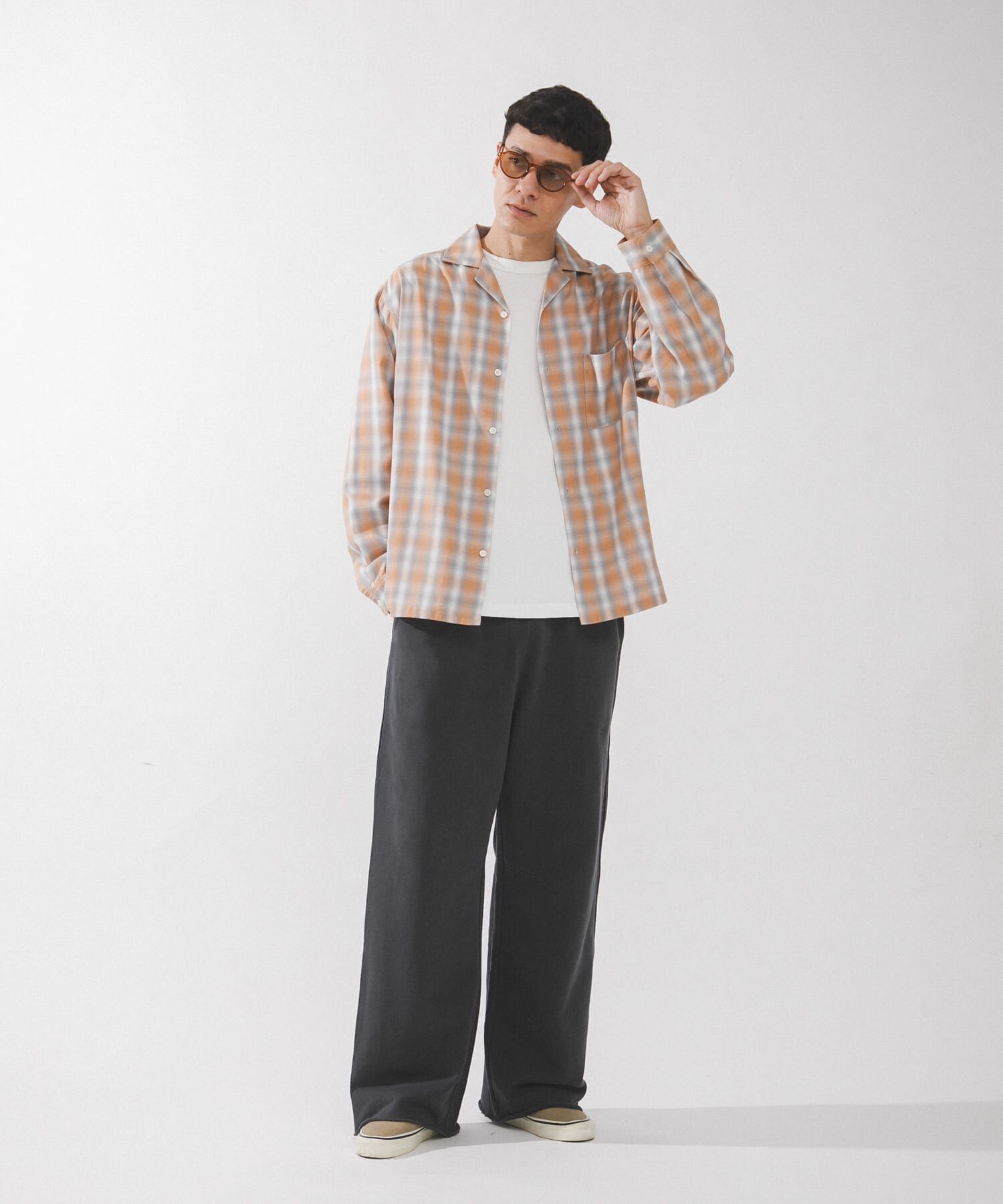 Sonny Label 「オンブレチェックロングスリーブシャツ」|シャツ・ブラウス|