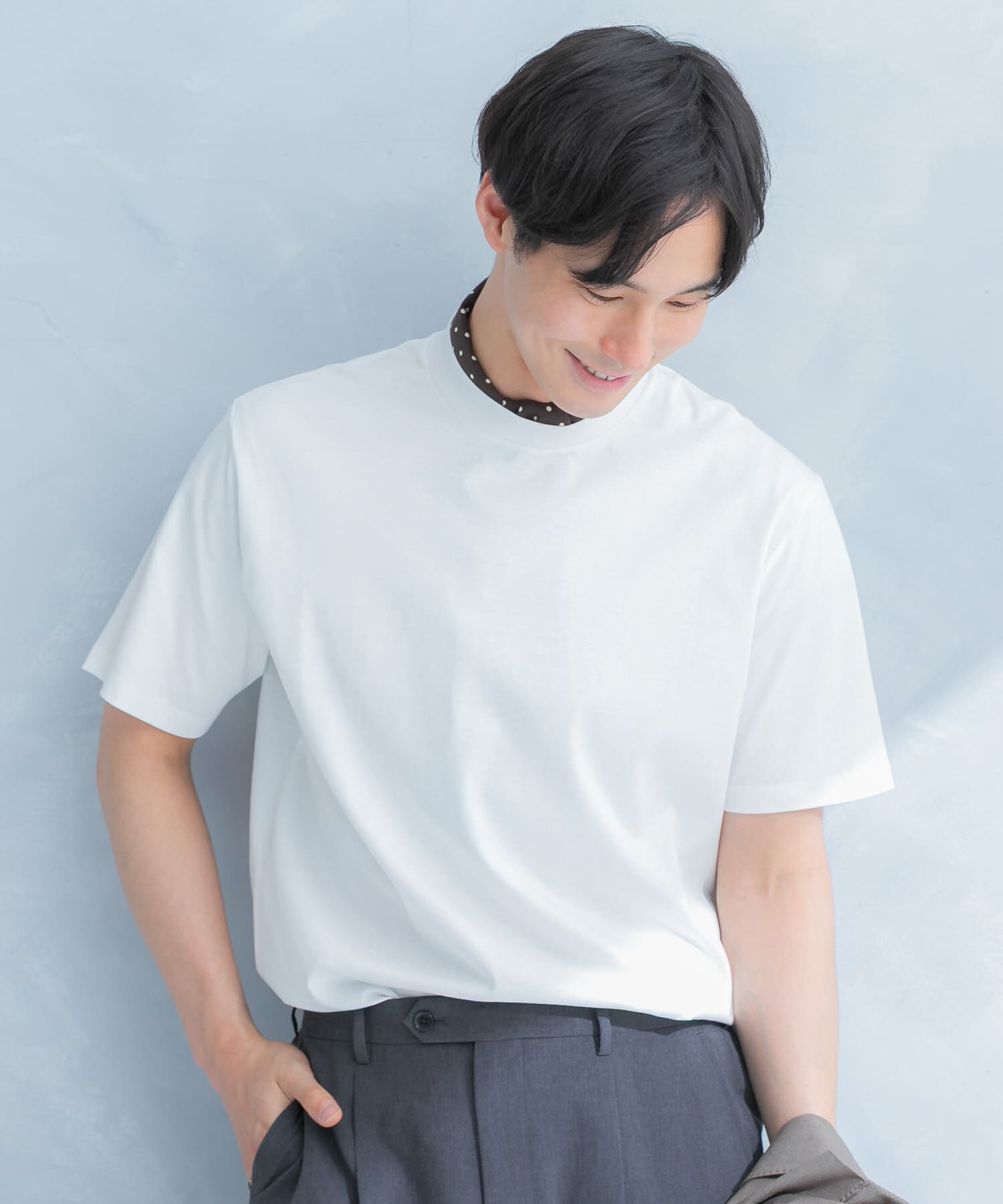 URBAN RESEARCH DOORS「『UR TECH』LIFE STYLE TAILOR　サマシェア ドレスTシャツ」|シャツ・ブラウス|