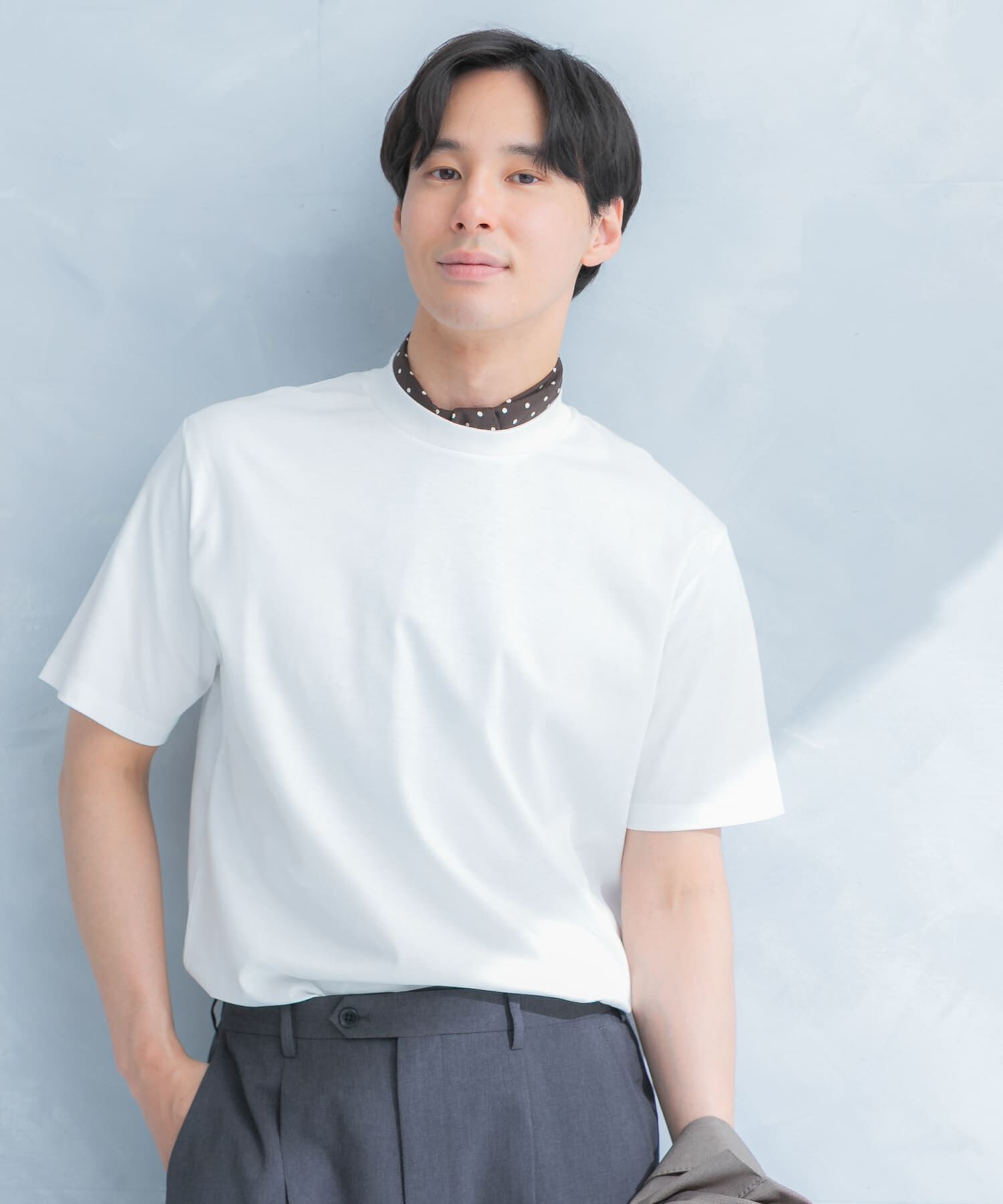 URBAN RESEARCH DOORS「『UR TECH』LIFE STYLE TAILOR　サマシェア ドレスTシャツ」|シャツ・ブラウス|