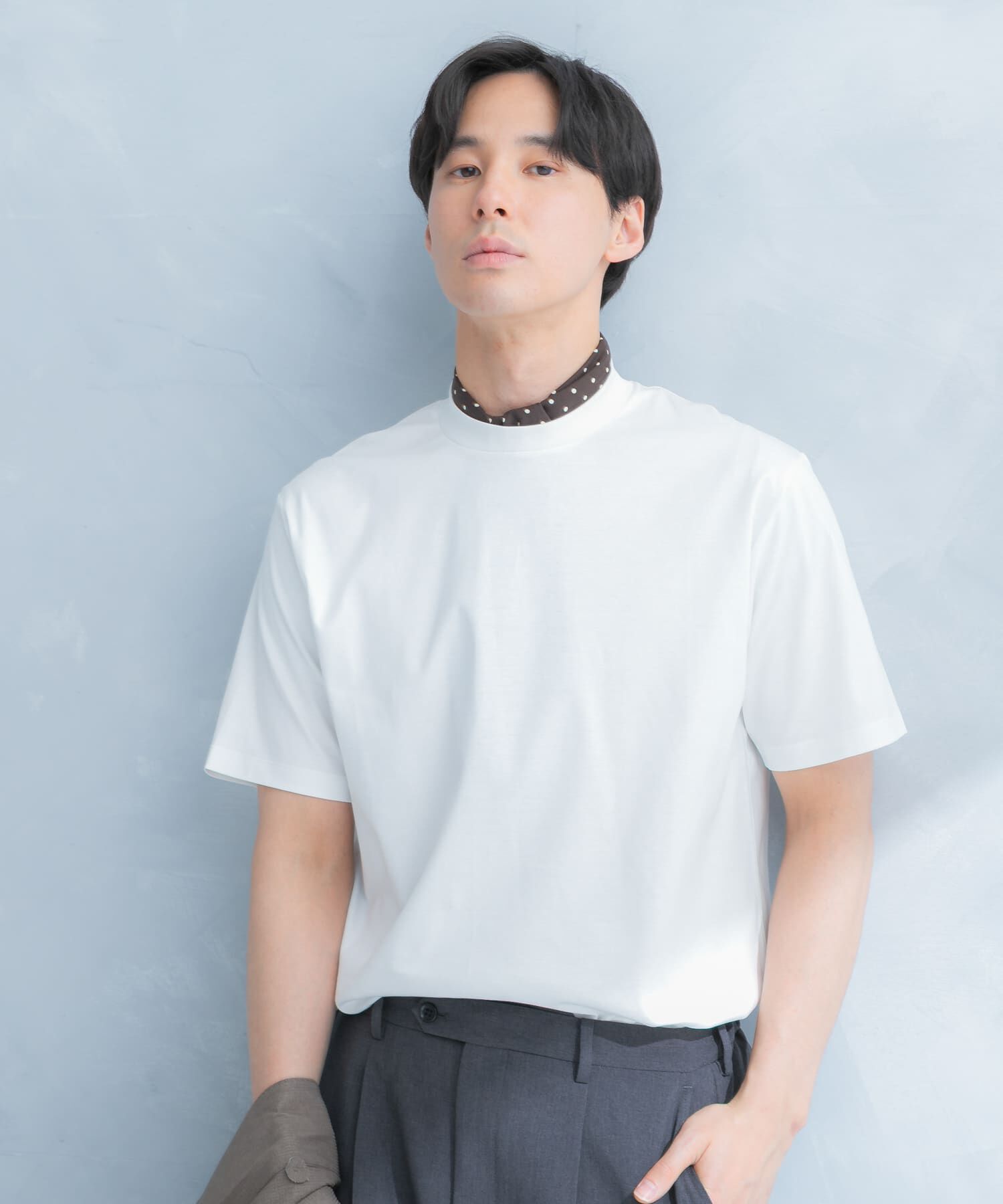 URBAN RESEARCH DOORS「『UR TECH』LIFE STYLE TAILOR　サマシェア ドレスTシャツ」|シャツ・ブラウス|