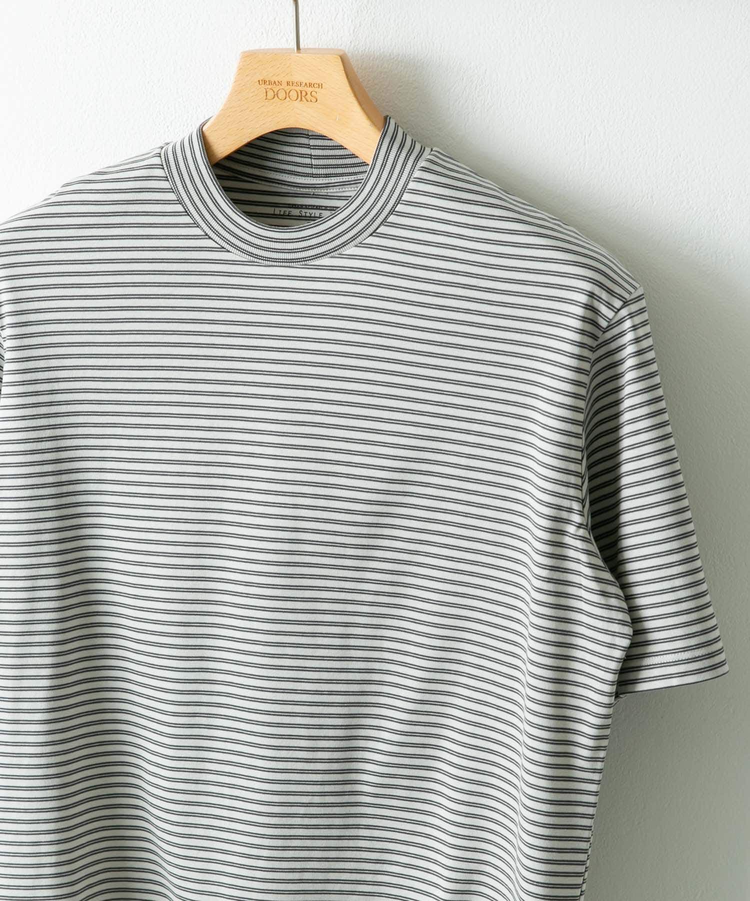 URBAN RESEARCH DOORS「『UR TECH』LIFE STYLE TAILOR　サマシェア ドレスTシャツ」|シャツ・ブラウス|グレー