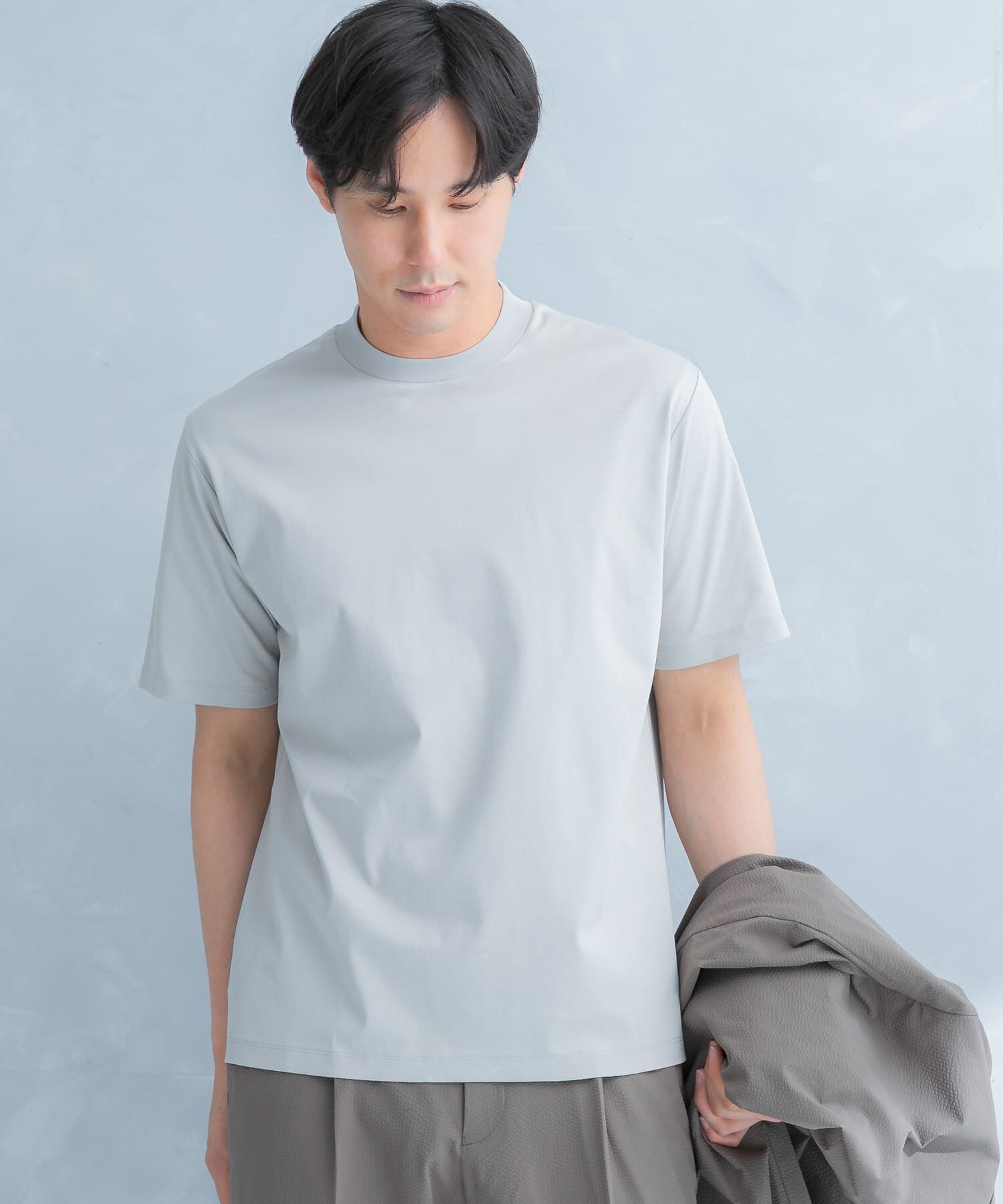 URBAN RESEARCH DOORS「『UR TECH』LIFE STYLE TAILOR　サマシェア ドレスTシャツ」|シャツ・ブラウス|