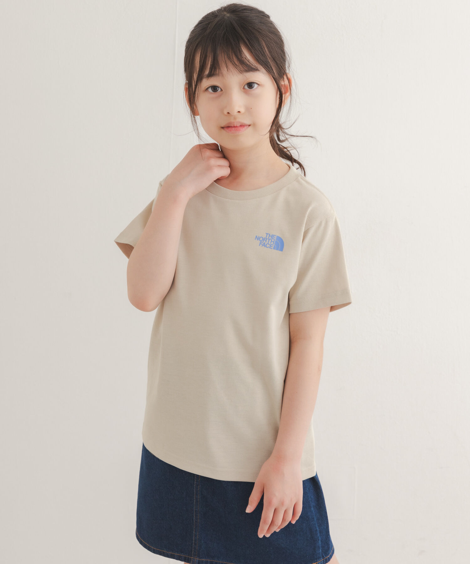 URBAN RESEARCH DOORS「『150サイズあり』THE NORTH FACE　SHORT-SLEEVE FIELD GRAPHIC T-SHIRTS(KIDS)」|その他|ベージュ