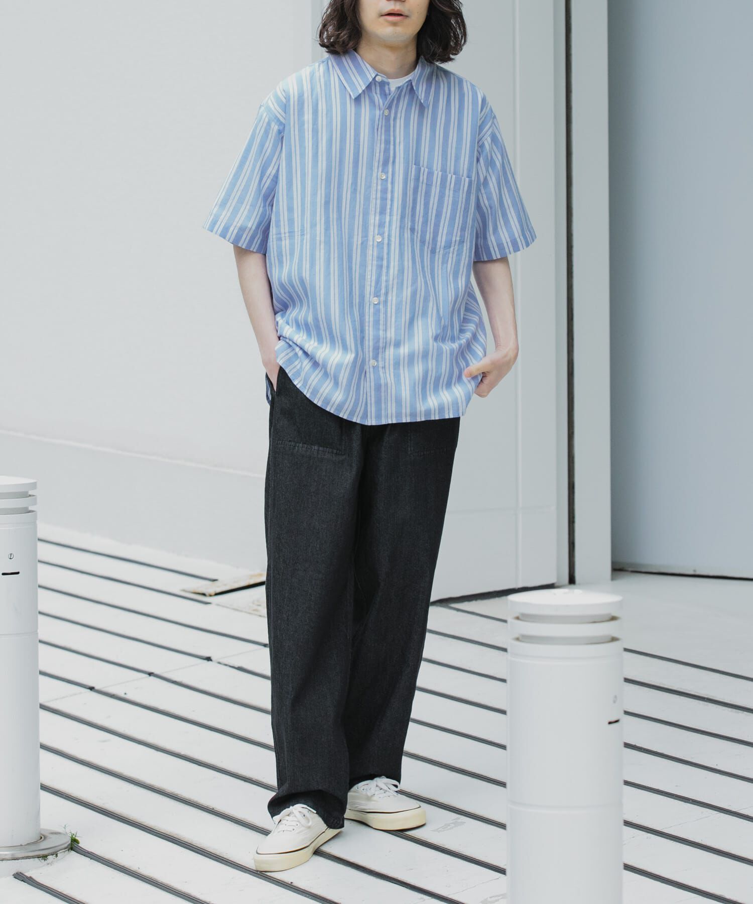 Sonny Label 「インドコットンストライプシャツ」|シャツ・ブラウス|