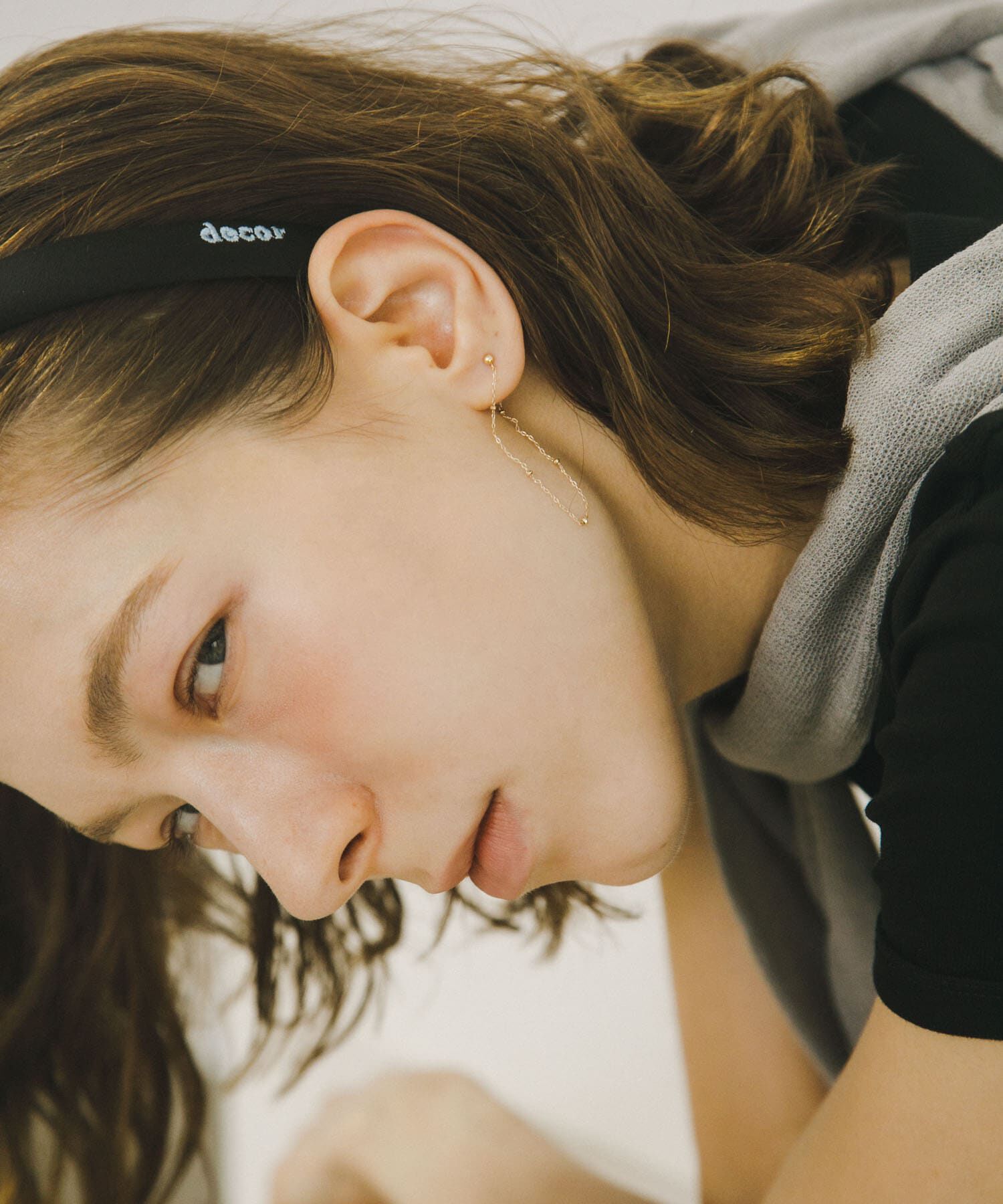 URBAN RESEARCH「decor『デコール』　SATIN HEADBAND」|カチューシャ|