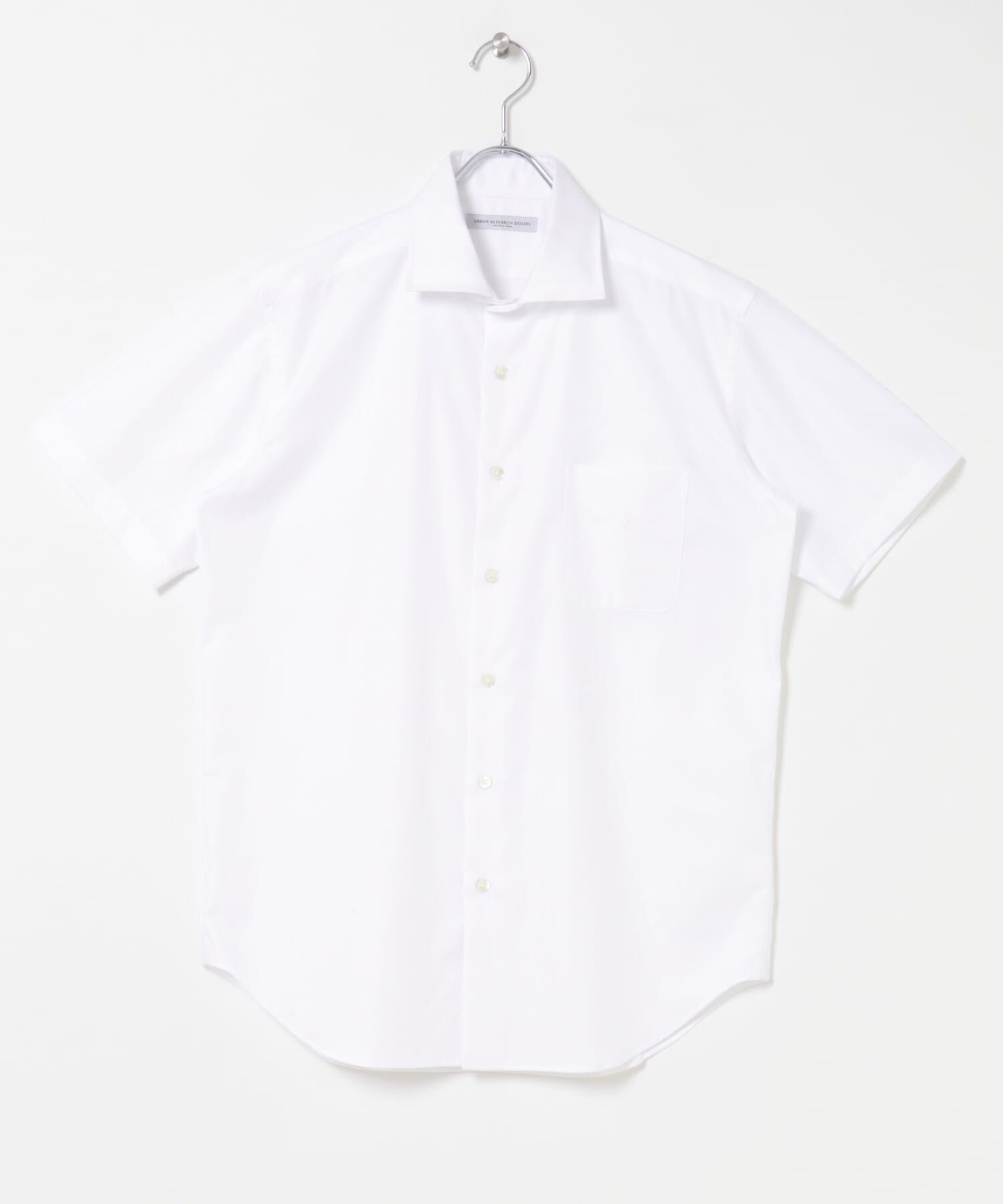 URBAN RESEARCH DOORS「LIFE STYLE TAILOR　セミワイド半袖シャツ」|シャツ・ブラウス|