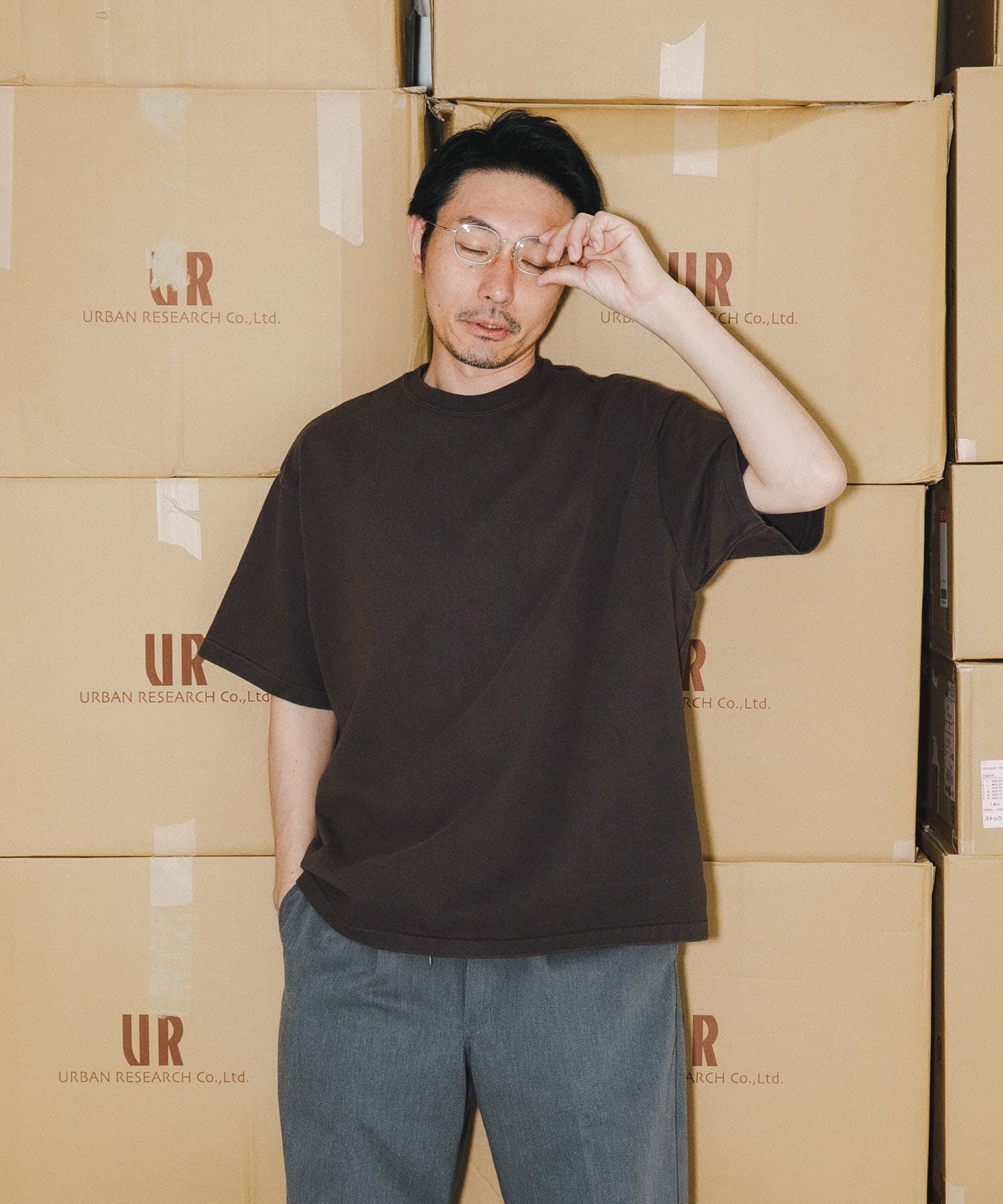 URBAN RESEARCH「LOGIC ONE HEAVY DOPE T-SHIRTS」|Tシャツ・カットソー|