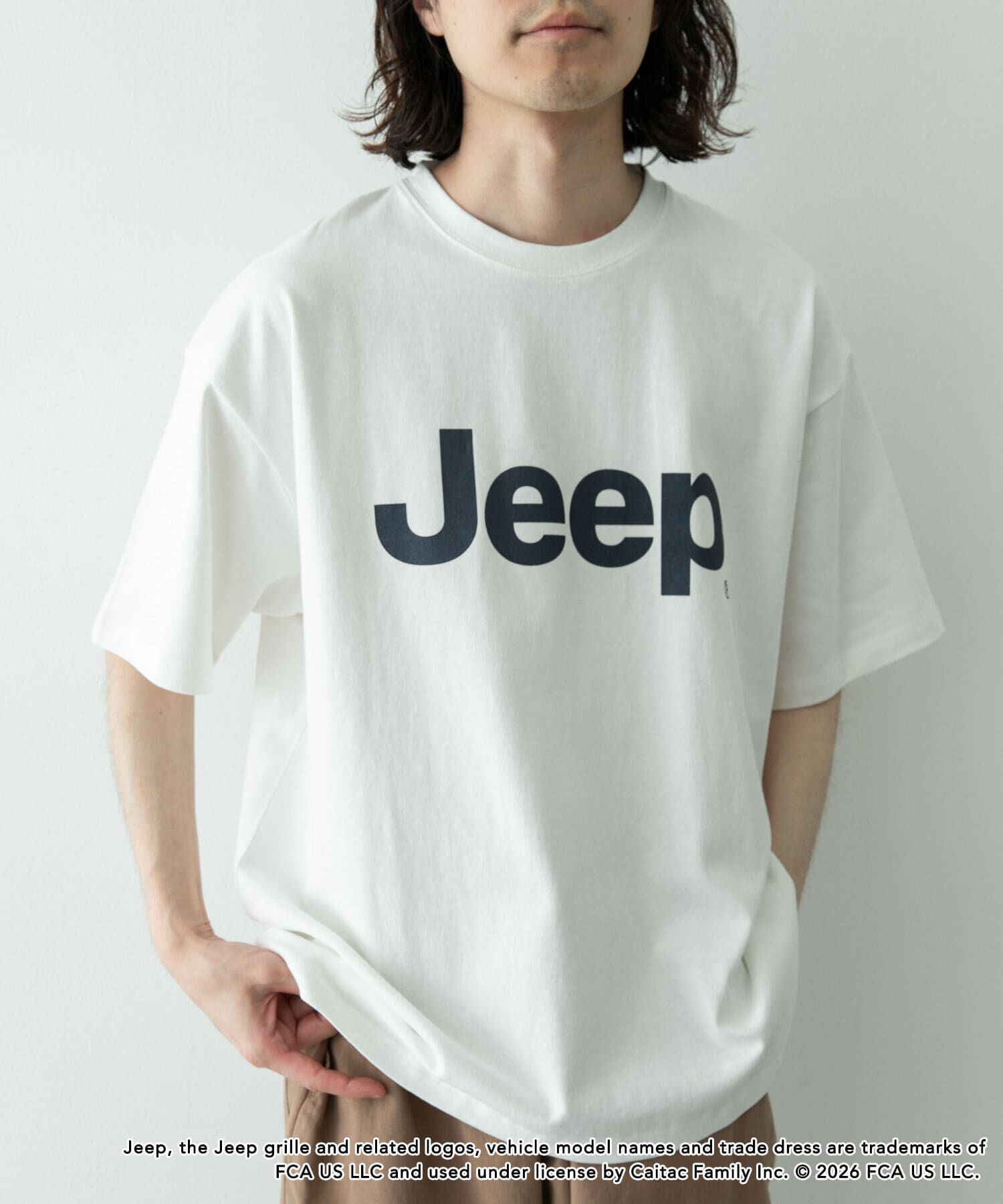 Sonny Label 「JEEP ロゴショートスリーブTシャツ」|Tシャツ・カットソー|