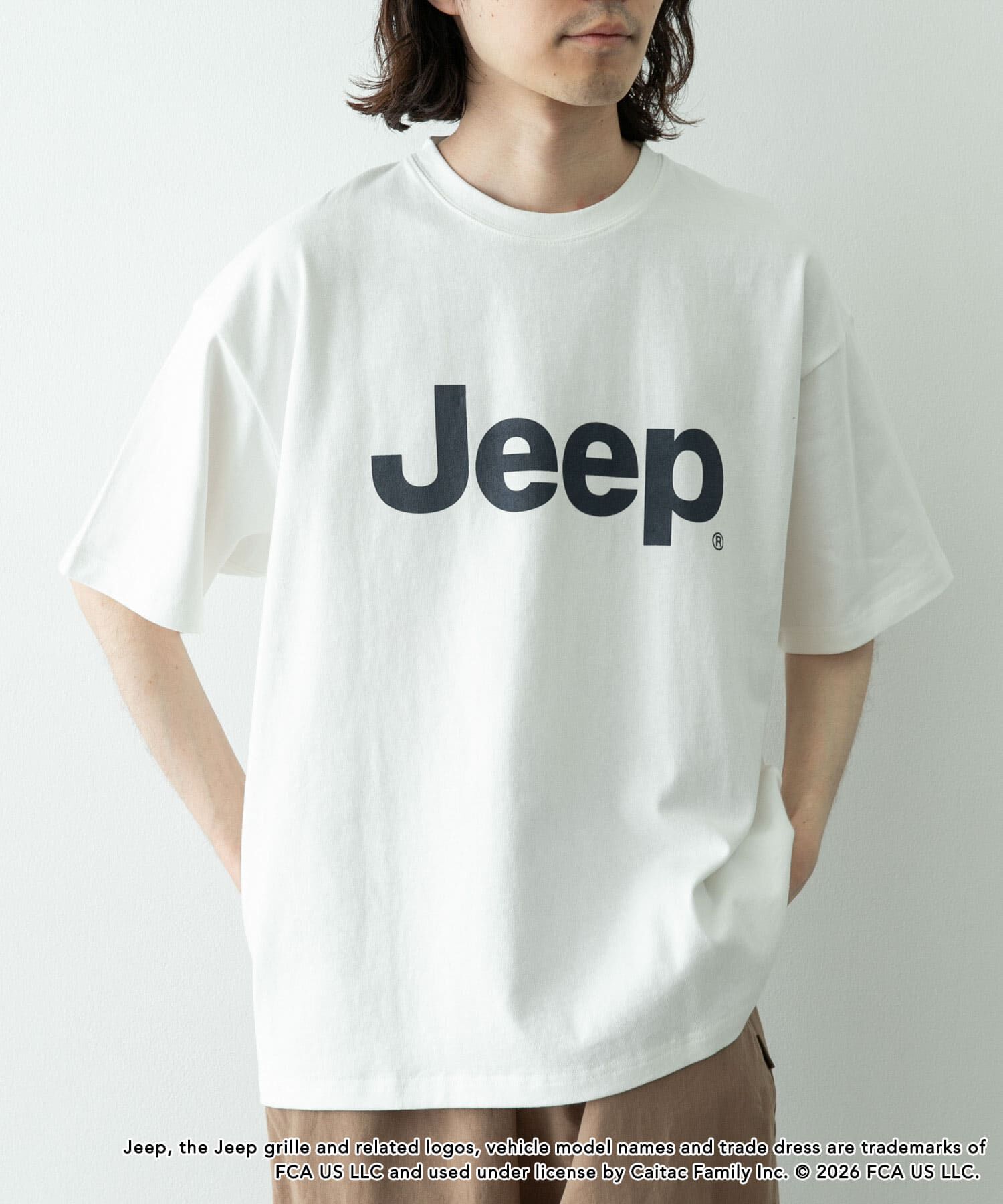 Sonny Label 「JEEP ロゴショートスリーブTシャツ」|Tシャツ・カットソー|