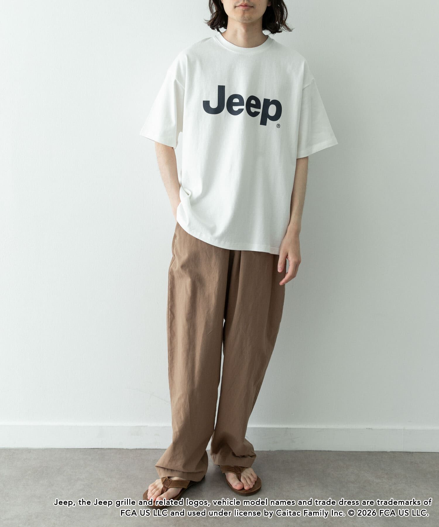 Sonny Label 「JEEP ロゴショートスリーブTシャツ」|Tシャツ・カットソー|